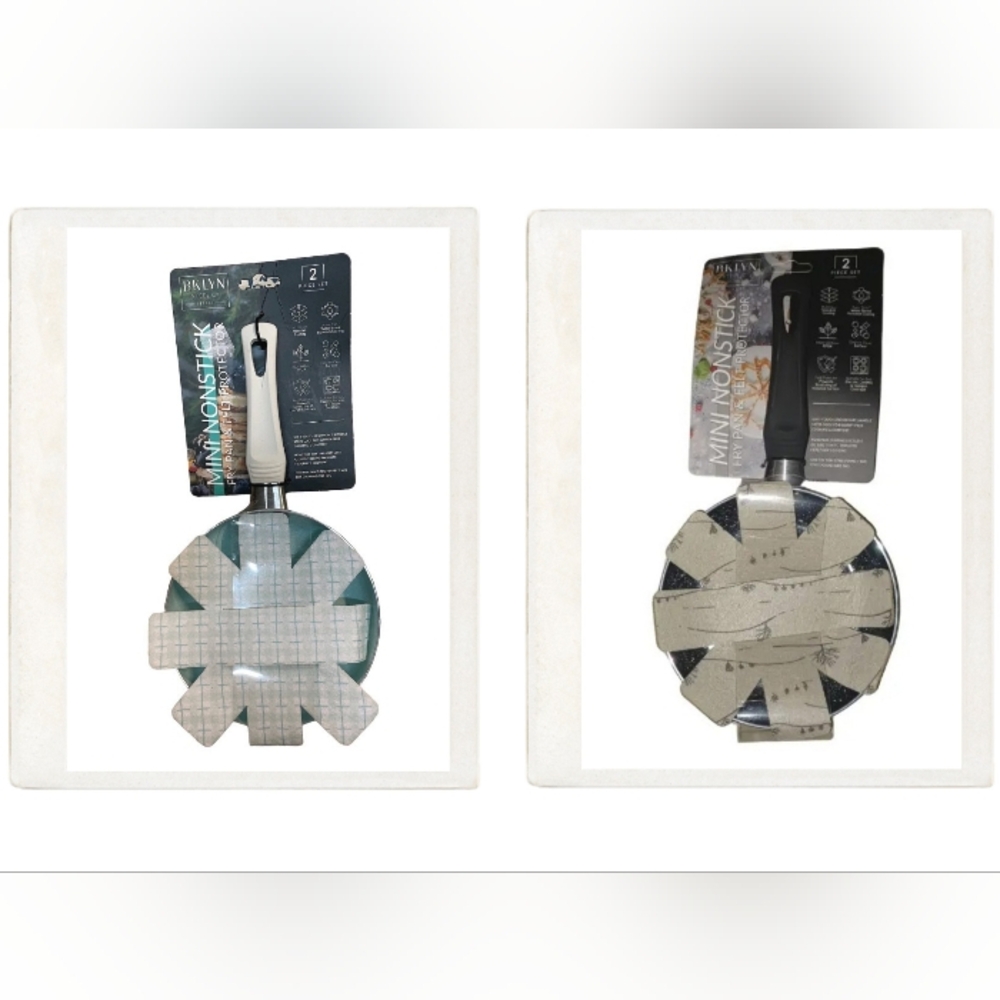 BKLYN Steel Mini Nonstick Fry Pan Set